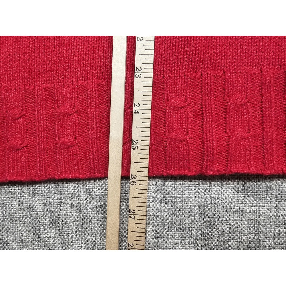 Heirloom Collectibles Sweater Womens 1X Zip Up Embroidered Holiday Christmas - Picture 8 of 9